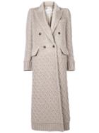 Max Mara Double Breasted Coat - Nude & Neutrals