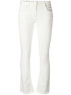 Etro - Flared Jeans - Women - Cotton/spandex/elastane - 30, White, Cotton/spandex/elastane