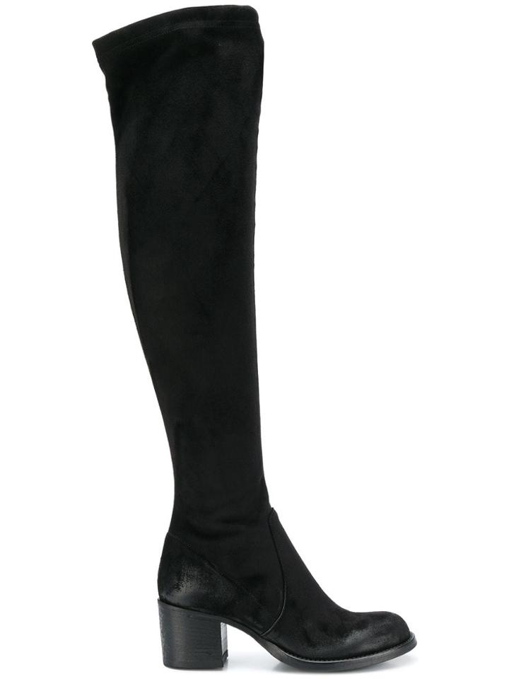 Strategia Olivia High Boots - Black