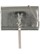 Saint Laurent Kate Tassel Bag - Metallic