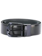 Ermenegildo Zegna Skinny Belt - Black