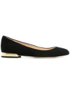 Jimmy Choo Jessie Ballerina Shoes - Black