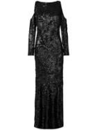 Talbot Runhof Poral1 Dress - Black