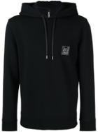 Neil Barrett Piercing Detail Hoodie - Black