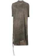 Uma Wang Textured Long Top - Grey
