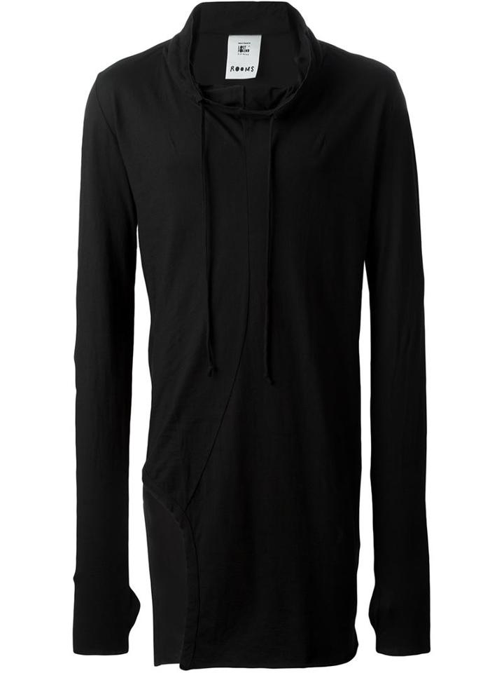 Lost And Found Rooms Long Line Hooded Tunic