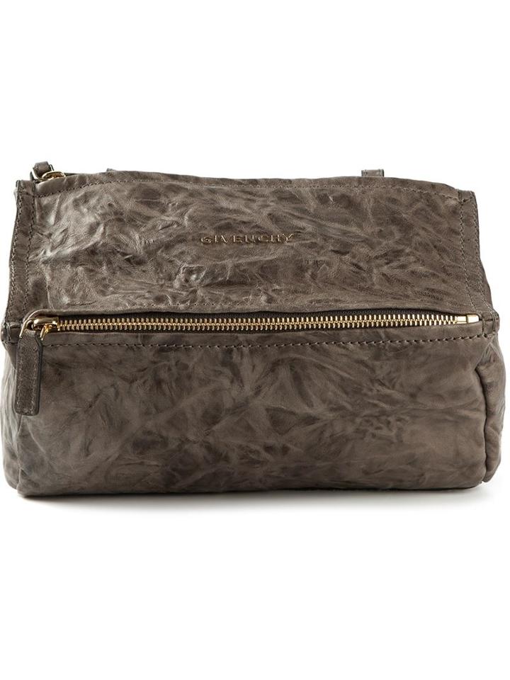 Givenchy Mini 'pandora' Shoulder Bag, Women's, Grey