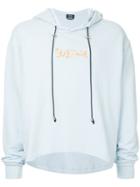 Selfmade By Gianfranco Villegas Printed Hoodie - Blue