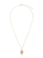 Shay 18k Yellow Gold B Initial Necklace - Metallic