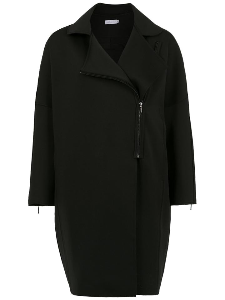Mara Mac Oversized Coat - Black