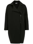 Mara Mac Oversized Coat - Black