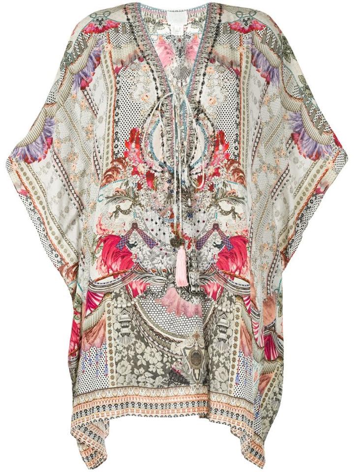 Camilla Lace Up Kaftan Dress - Cla. Montma