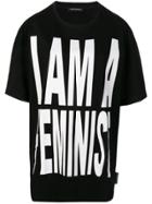 Marlies Dekkers I Am A Feminist Oversized T-shirt Black