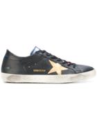 Golden Goose Deluxe Brand Super Star Sneakers - Black