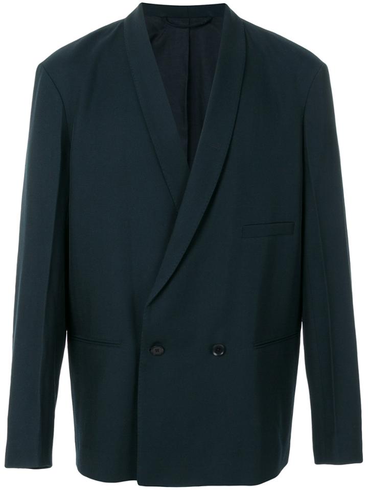 Lemaire Side Fastened Jacket - Blue