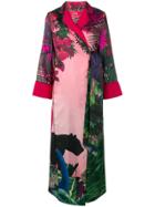 F.r.s For Restless Sleepers Jungle Print Jacket Dress - Pink
