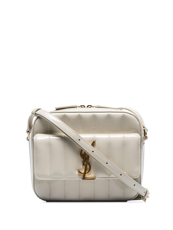 Saint Laurent Vicky Cross-body Bag - Neutrals