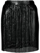 Fannie Schiavoni Chainmail Mini Skirt - Black