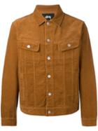 Stussy - Chest Pockets Ribbed Jacket - Men - Cotton - S, Nude/neutrals, Cotton