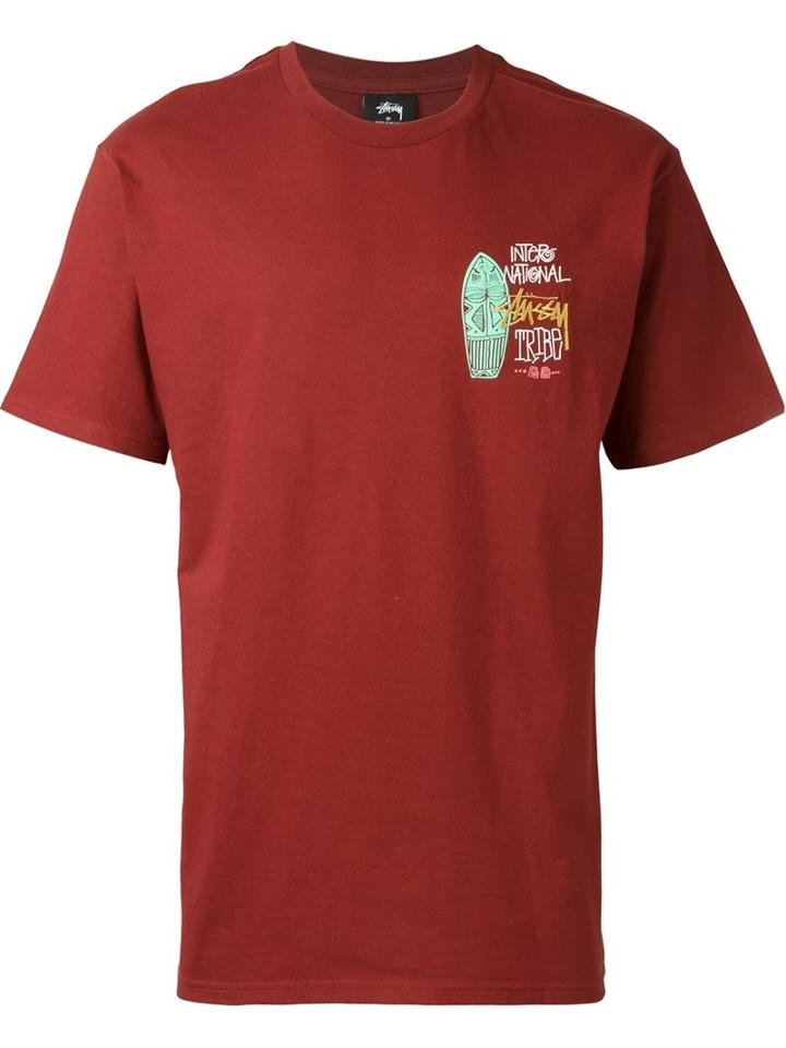 Stussy Embroidered Logo T-shirt