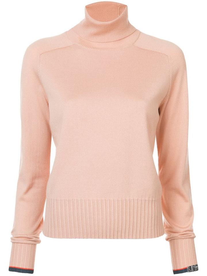 Proenza Schouler Silk Cashmere Turtleneck - Neutrals
