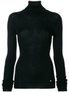 Nina Ricci Ribbed Turtleneck Sweater - Black