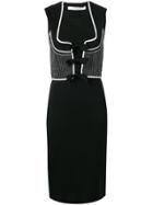 Givenchy Vintage 2000's Sleeveless Fitted Dress - Black