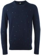 Ps By Paul Smith Dot Embroidered Jumper