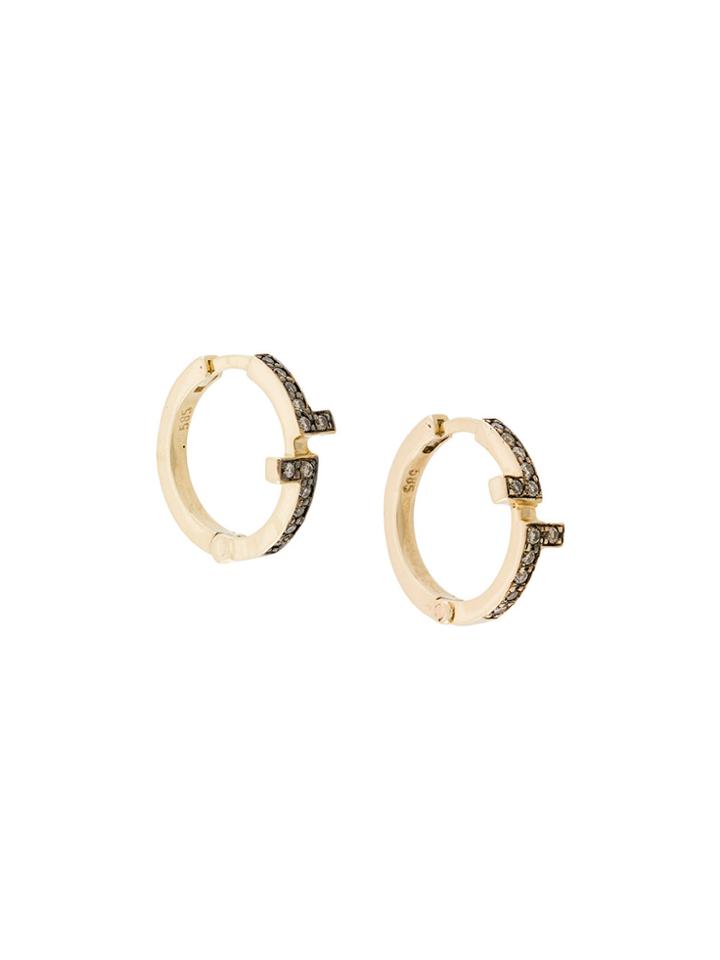Polina Sapouna Ellis Antithesis Earrings - Metallic
