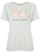 P.e Nation Printed T-shirt - Grey