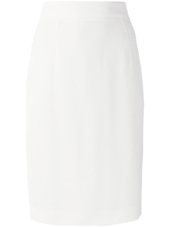 Dsquared2 High-waisted Pencil Skirt - White