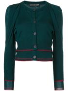 Y / Project Layered Fitted Cardigan - Green