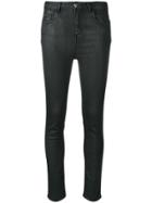 Twin-set Coated Skinny Jeans - Black