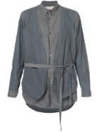 By Walid Belted Shirt - Grey