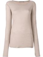 Humanoid Striped T-shirt, Women's, Size: M, Nude/neutrals, Cotton