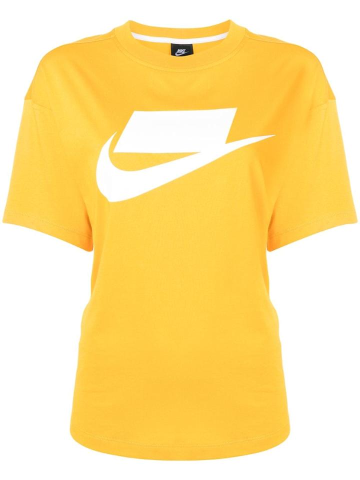 Nike Front Logo T-shirt - Yellow & Orange