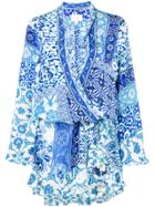Rococo Sand Oriental Dress - Blue
