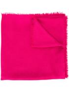 Gucci Classic Knit Scarf, Women's, Pink/purple, Wool/silk