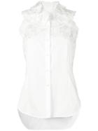 Ermanno Scervino Floral Lace Shirt - White
