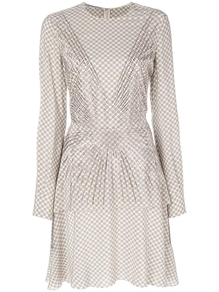 Stella Mccartney Embellished Printed Dress - Nude & Neutrals