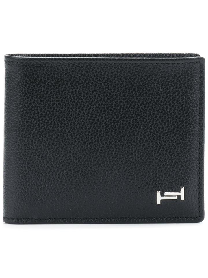 Tod's Logo Hardware Wallet - Black