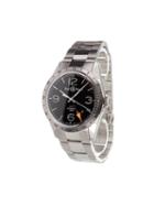 Bell & Ross 'br 123 Gmt 24h' Analog Watch, Men's, Stainless Steel