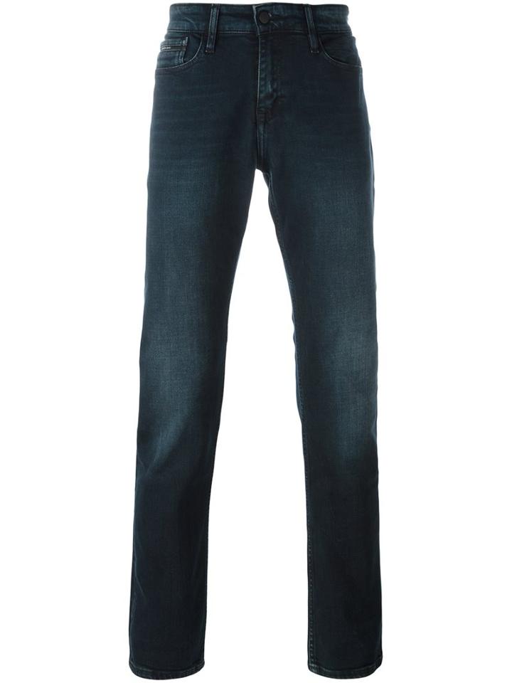 Calvin Klein Jeans Straight Jeans, Men's, Size: 29, Blue, Cotton/spandex/elastane
