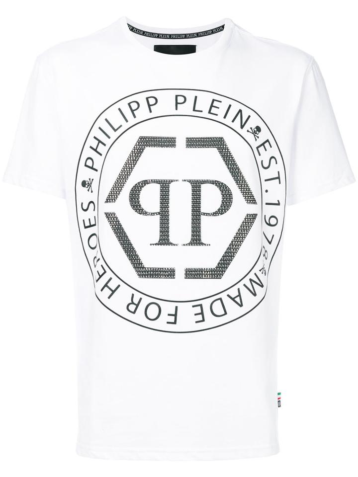 Philipp Plein - Tomomi T-shirt - Men - Cotton - Xxl, White, Cotton