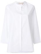 's Max Mara Mandarin Neck Shirt - White