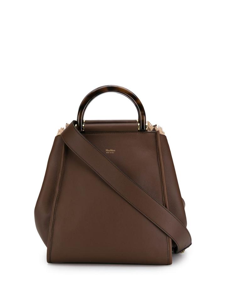Max Mara Anita Tote Bag - Brown