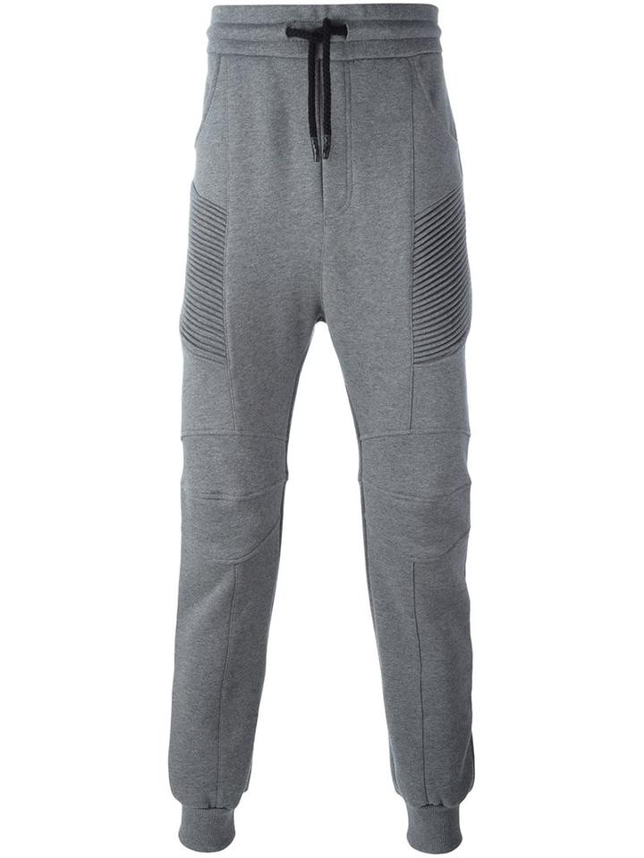 Pierre Balmain Drop-crotch Track Pants