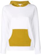 Visvim Hooded Colour Block Sweater - White