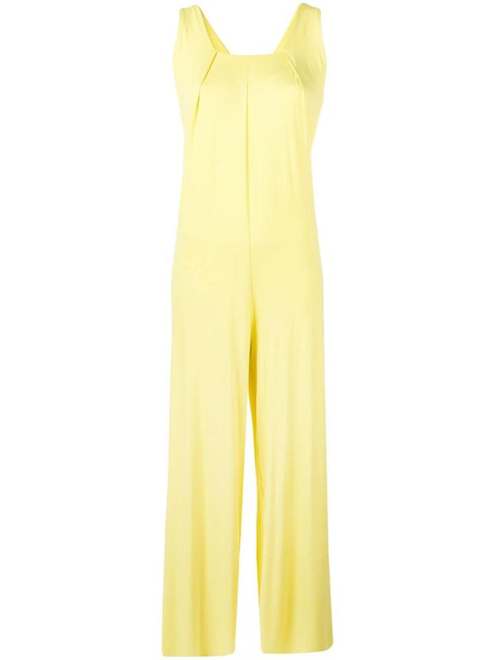 Stefano Mortari Pintuck Front Jumpsuit - Yellow