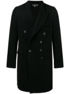 Di Liborio Double-breasted Coat - Black